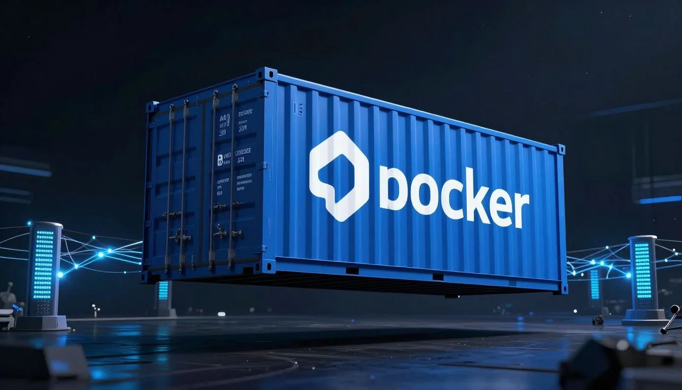 Docker container isolation providing blast-radius containment for MCP server processes